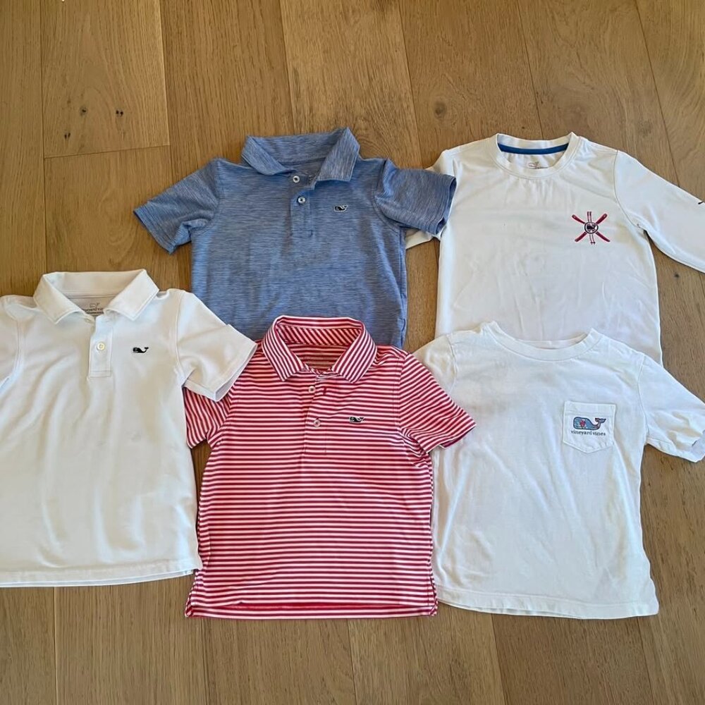 Vineyard Vines Size 3T Shirt Bundle
